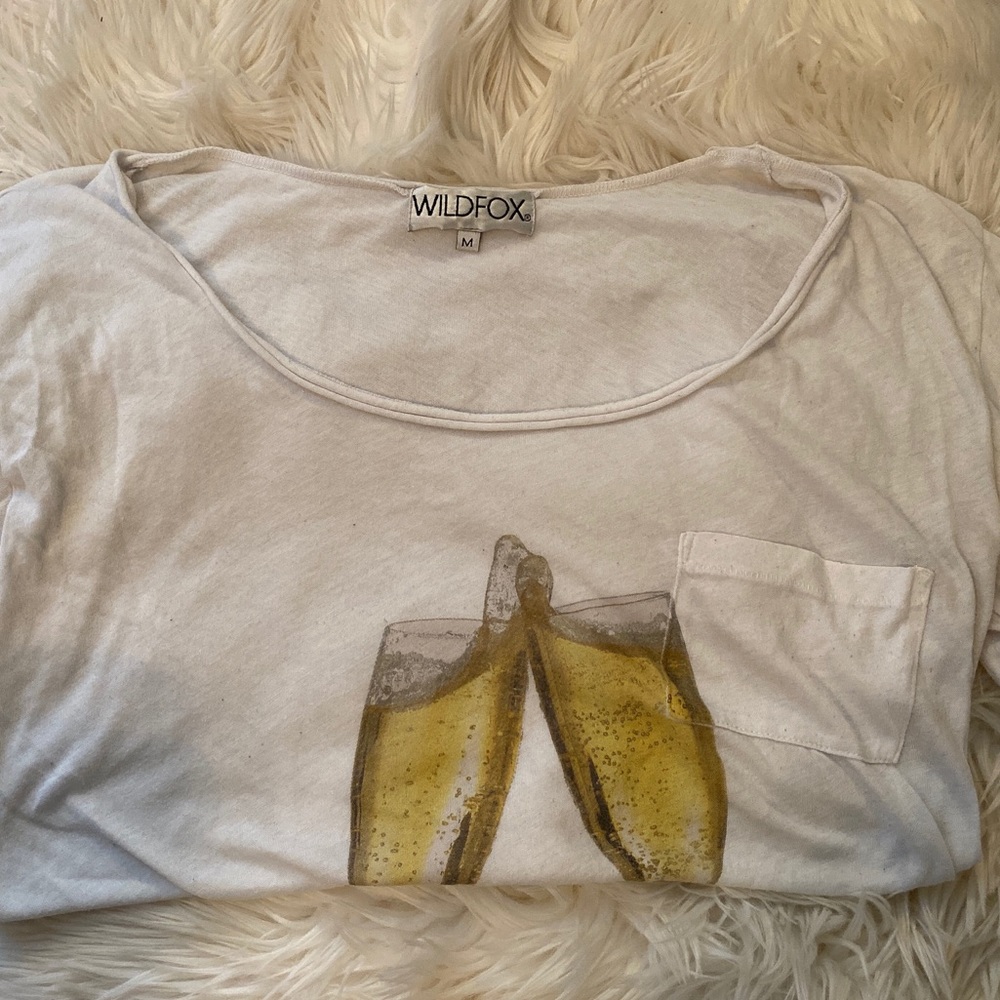 Wildfox Champagne Toast T-shirt